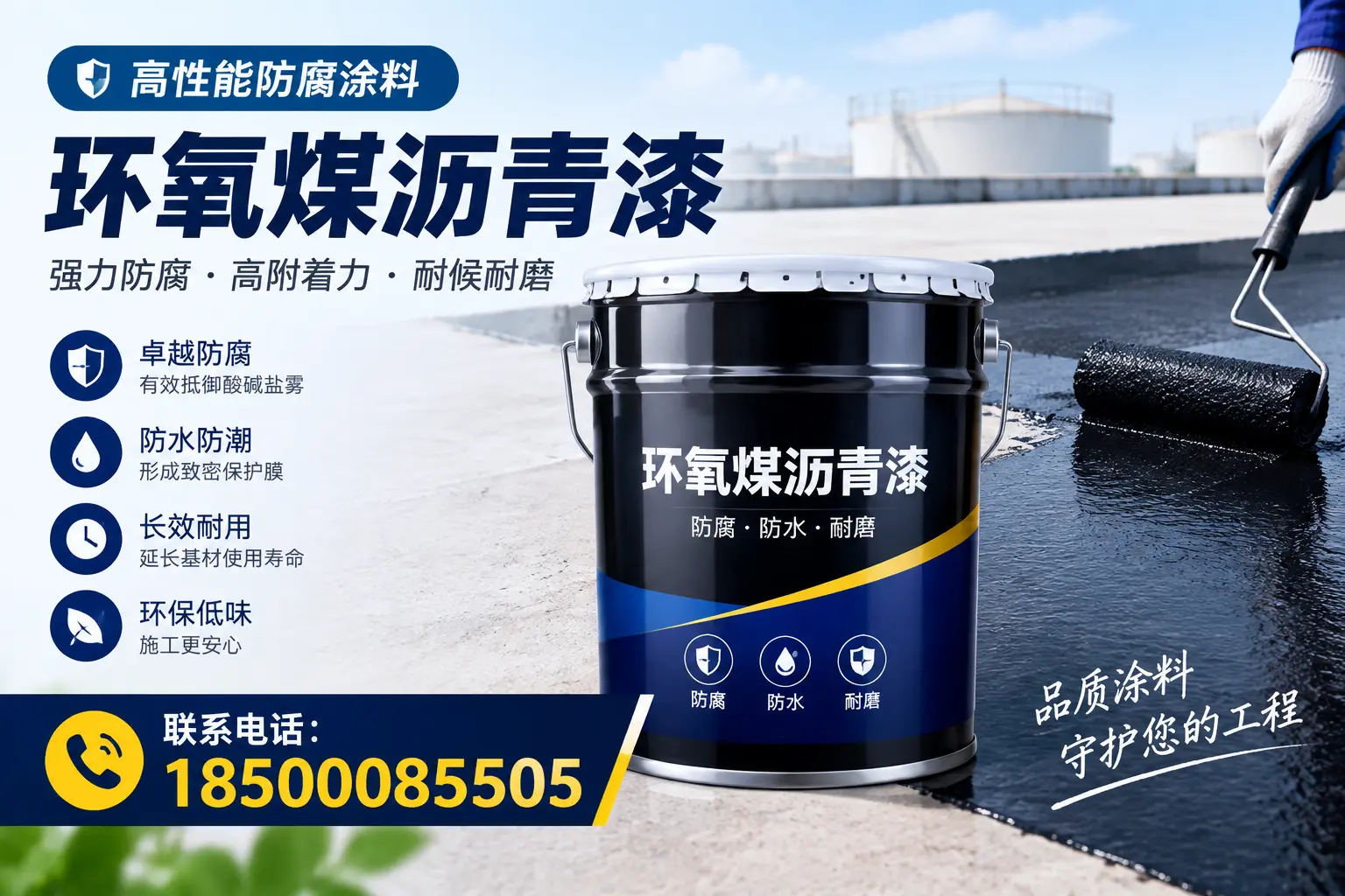 环氧煤沥青漆与水性涂料的比较，适合昌江的选择